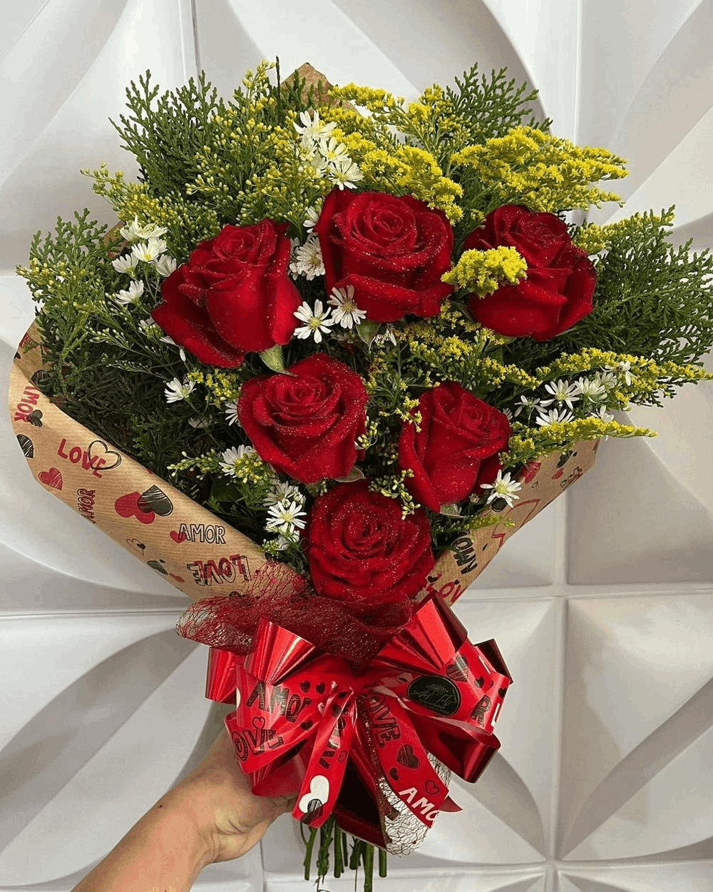 Ramalhete de 7 Rosas