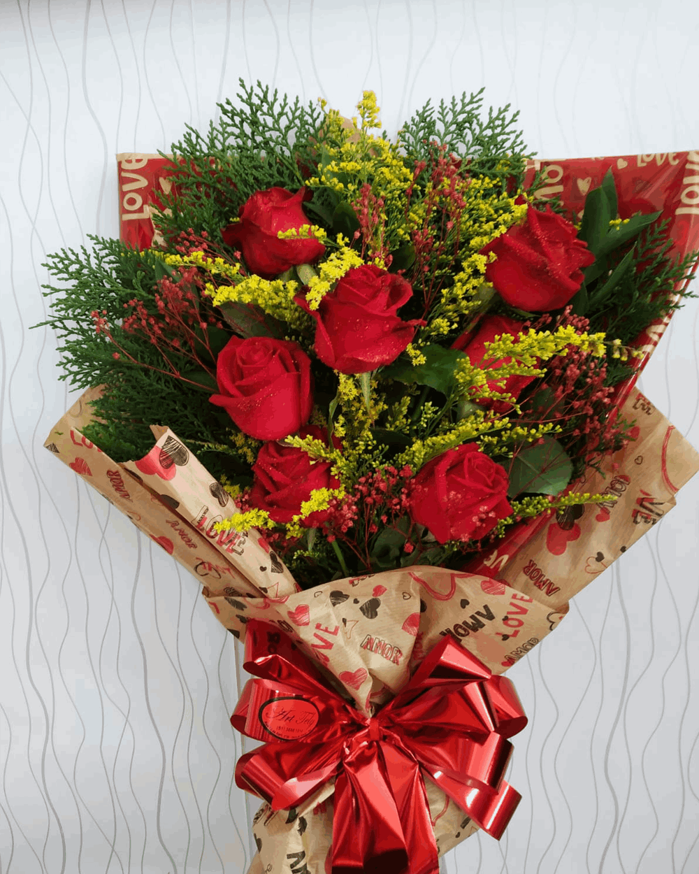Ramalhete 7 Rosas