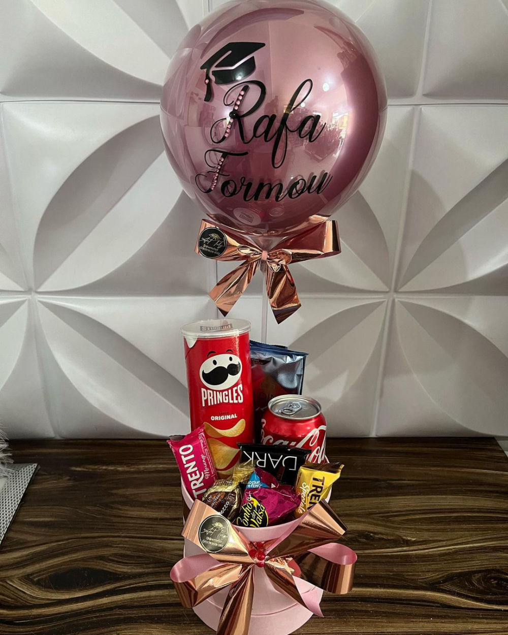 Box com Bubble Personalizado para Formatura