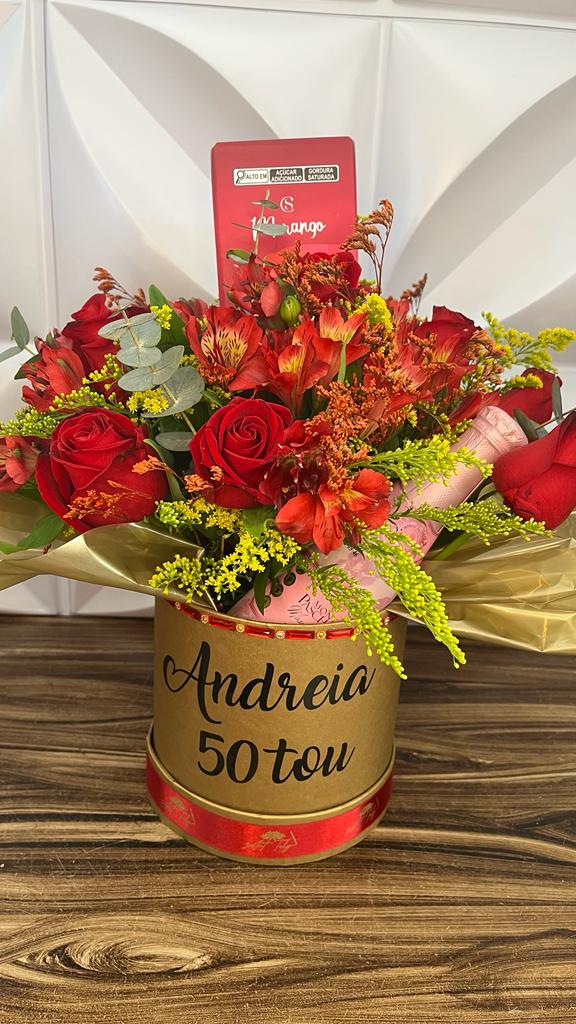 Cesta com Flores
