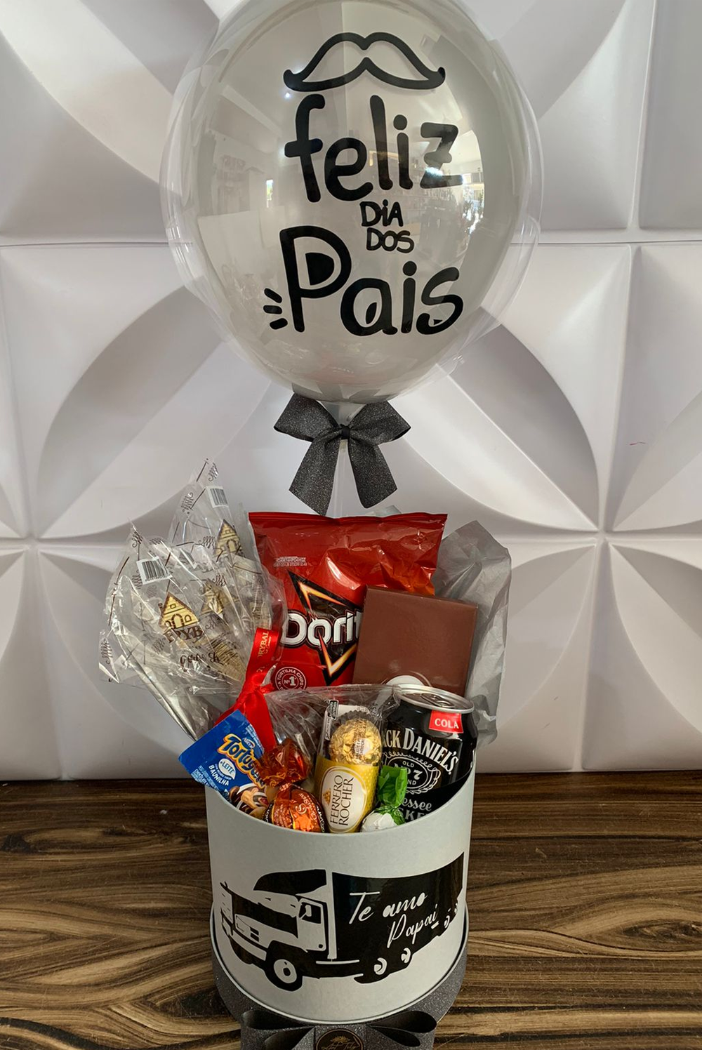 Cesta Dia dos Pais Jack Daniels Doritos
