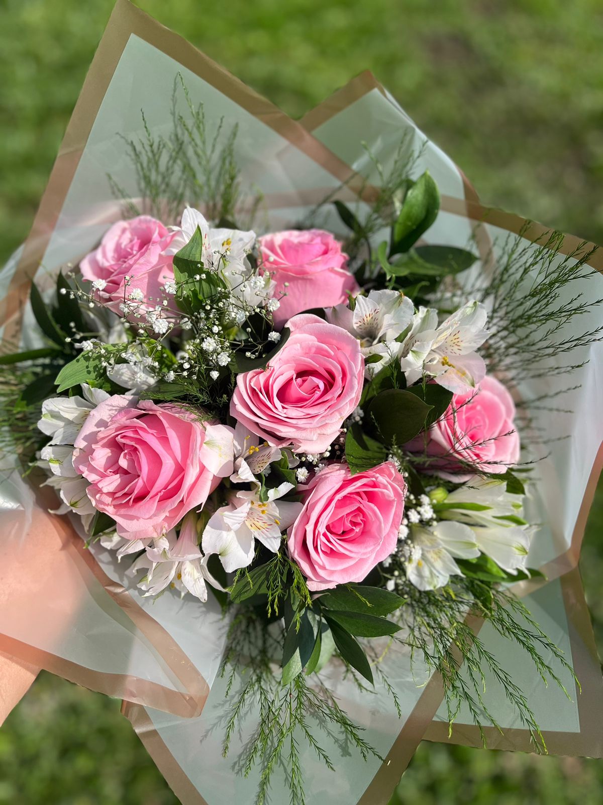 Buquê de Flores Rosas