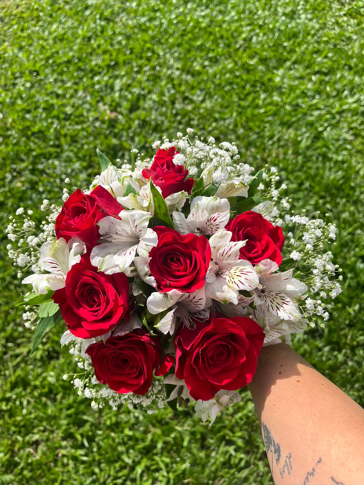 Buquê de Noiva Rosas